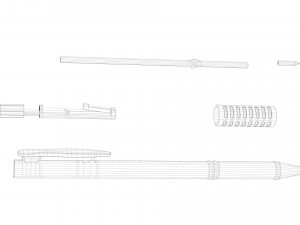 Pen Collection 1 Modèle 3D