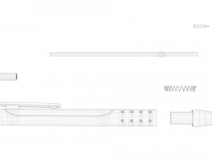 Pen Collection 1 Modèle 3D
