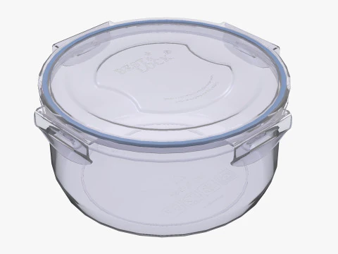 도시락 2 3D 모델