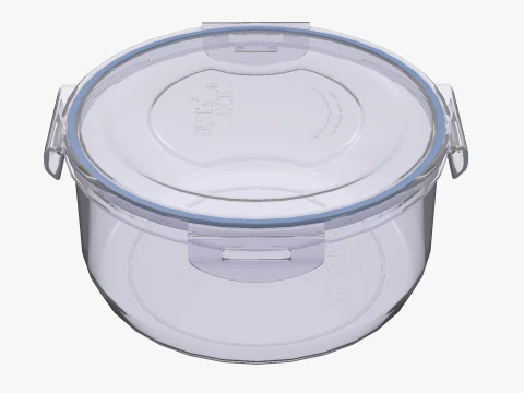 도시락 2 3D 모델