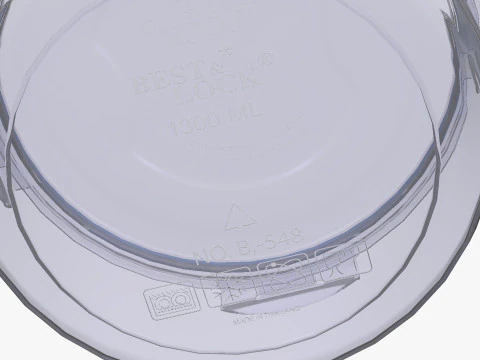 도시락 2 3D 모델