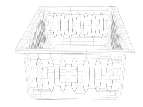 Lunch box 2 3D Model