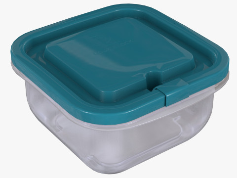 Lunch box 1 3D Модель