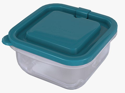 Lunch box 1 3D Модель