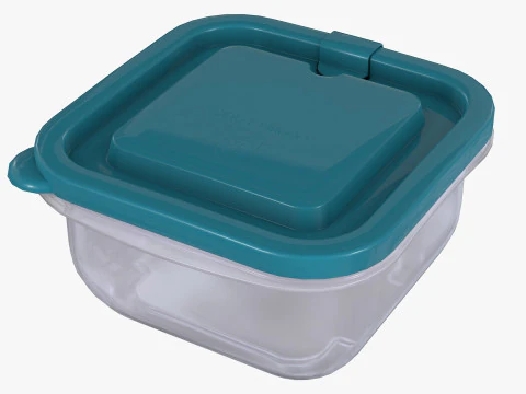 Lunch box 1 3D Model