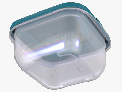 Lunch box 1 3D Model