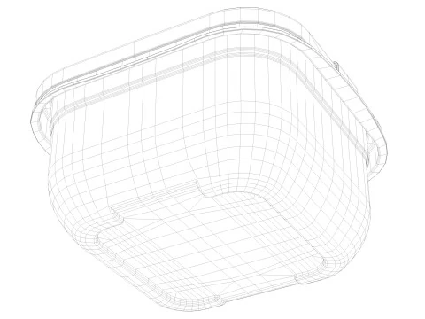 Lunch box 1 3D Model