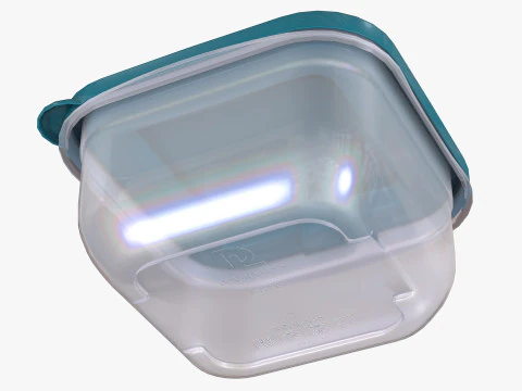 Lunch box 1 3D Model