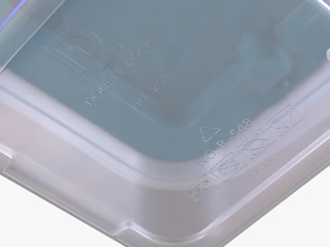 Lunch box 1 3D Model