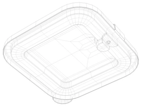 Lunch box 1 3D Model
