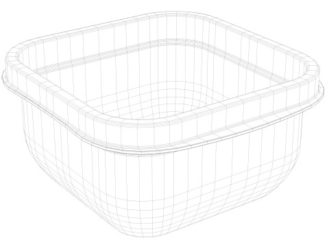 Lunch box 1 3D Модель