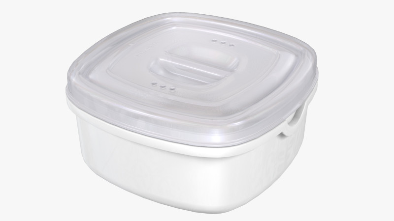 Lunch box 3 3D Model .c4d .max .obj .3ds .fbx .stl .blend 