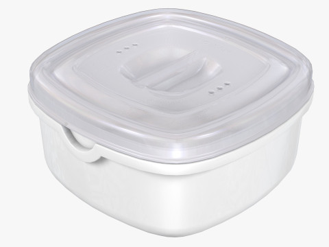 Lunch box 3 3D Model
