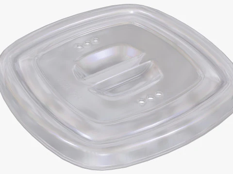 Lunch box 3 3D Model