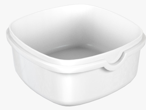 Lunch box 3 3D Model