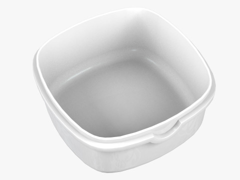 Lunch box 3 3D Model