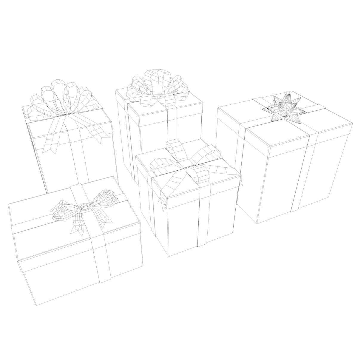 Gift 3d model