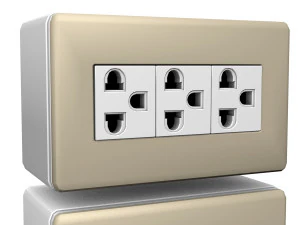 enchufes electricos Modelo 3D