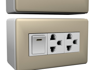electrical sockets 3D Model