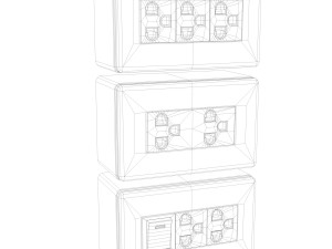 electrical sockets 3D Model