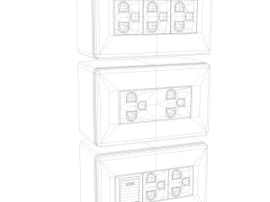 enchufes electricos Modelo 3D