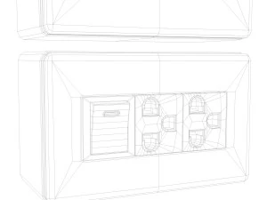 enchufes electricos Modelo 3D