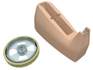 fita adesiva Modelo 3D