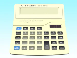 calculator 3D Model