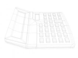calculator 3D Model