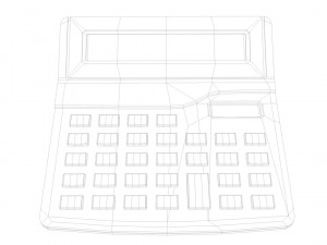 calculator 3D Model