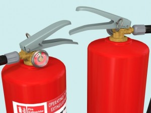 fire extinguisher 3D Model