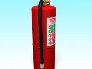 fire extinguisher 3D Model