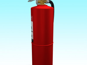 fire extinguisher 3D Model