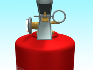 fire extinguisher 3D Model