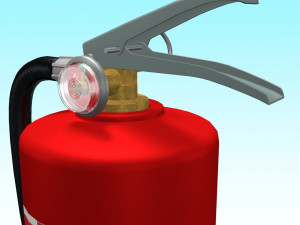 fire extinguisher 3D Model