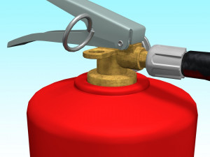 fire extinguisher 3D Model