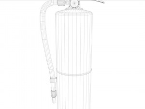 fire extinguisher 3D Model