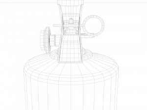 fire extinguisher 3D Model