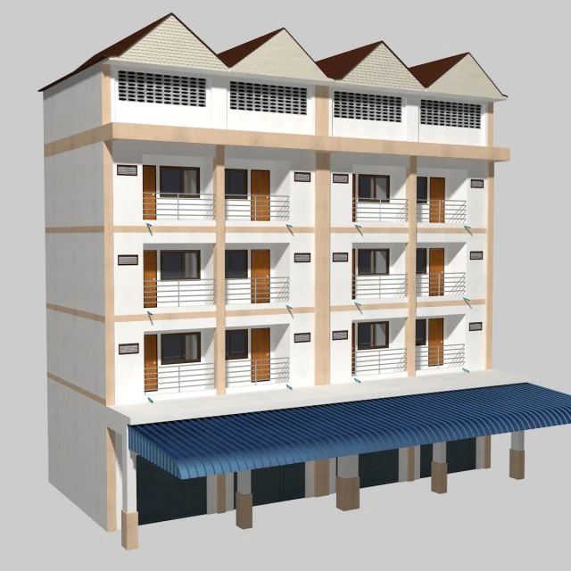 casa Modello 3D .c4d .max .obj .3ds .fbx .stl .blend 