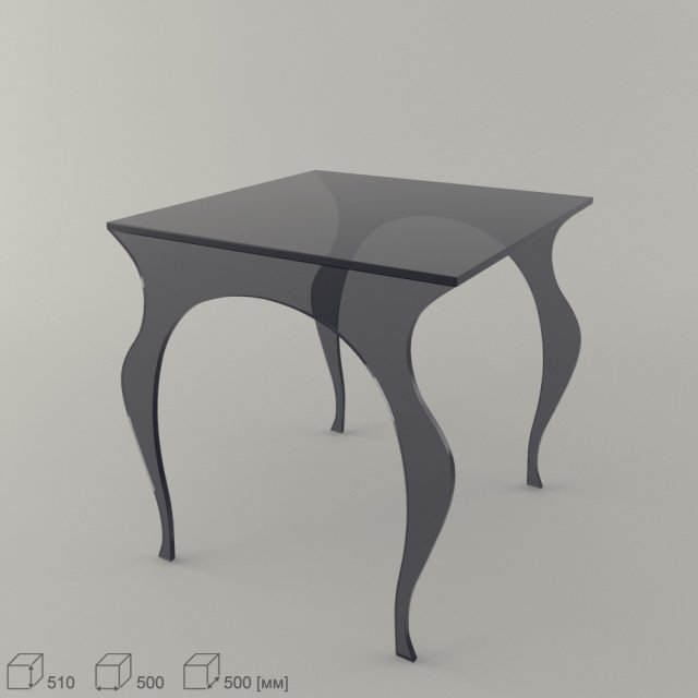 ego audrey table Modelo 3D .c4d .max .obj .3ds .fbx .stl .blend 