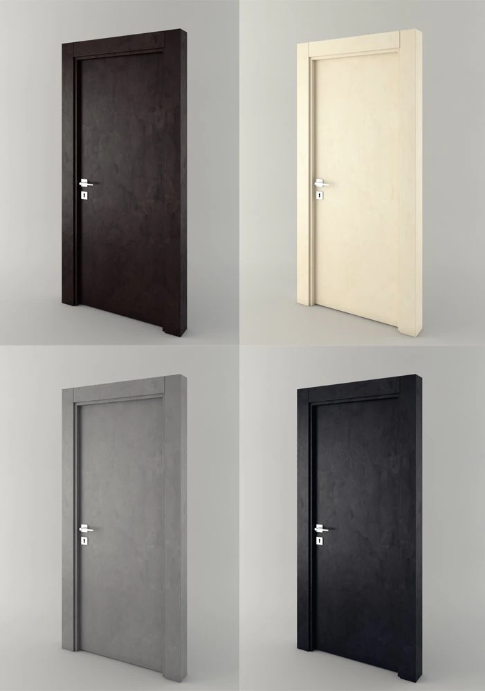 model loft door collection 3D Model .c4d .max .obj .3ds .fbx .stl .blend 