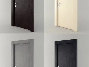 阁楼门模型系列 3D 模型