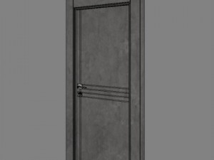model loft door collection 3D 모델