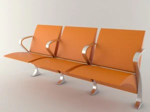 cole&ccedil;&atilde;o de cadeiras ravello Modelo 3D