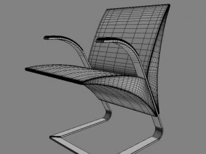 cole&ccedil;&atilde;o de cadeiras ravello Modelo 3D