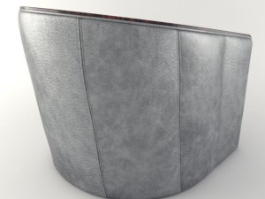 ulivi dorothy ebony armchair Modelo 3D