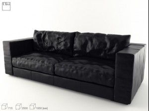 ulivi billy move sofa 3D Модель