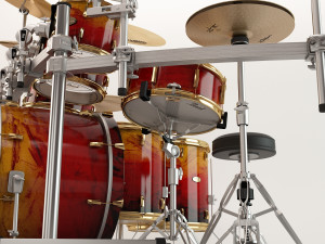 pearl masterworks drum 3D Model