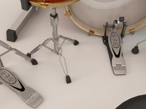 pearl masterworks drum 3D Model