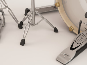 pearl masterworks drum 3D Model